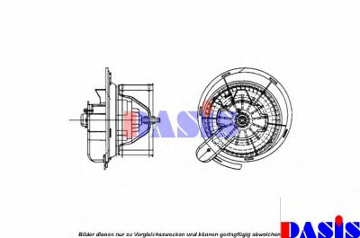 AKS DASIS 138011n -  Электродвигатель, вентиляция салона